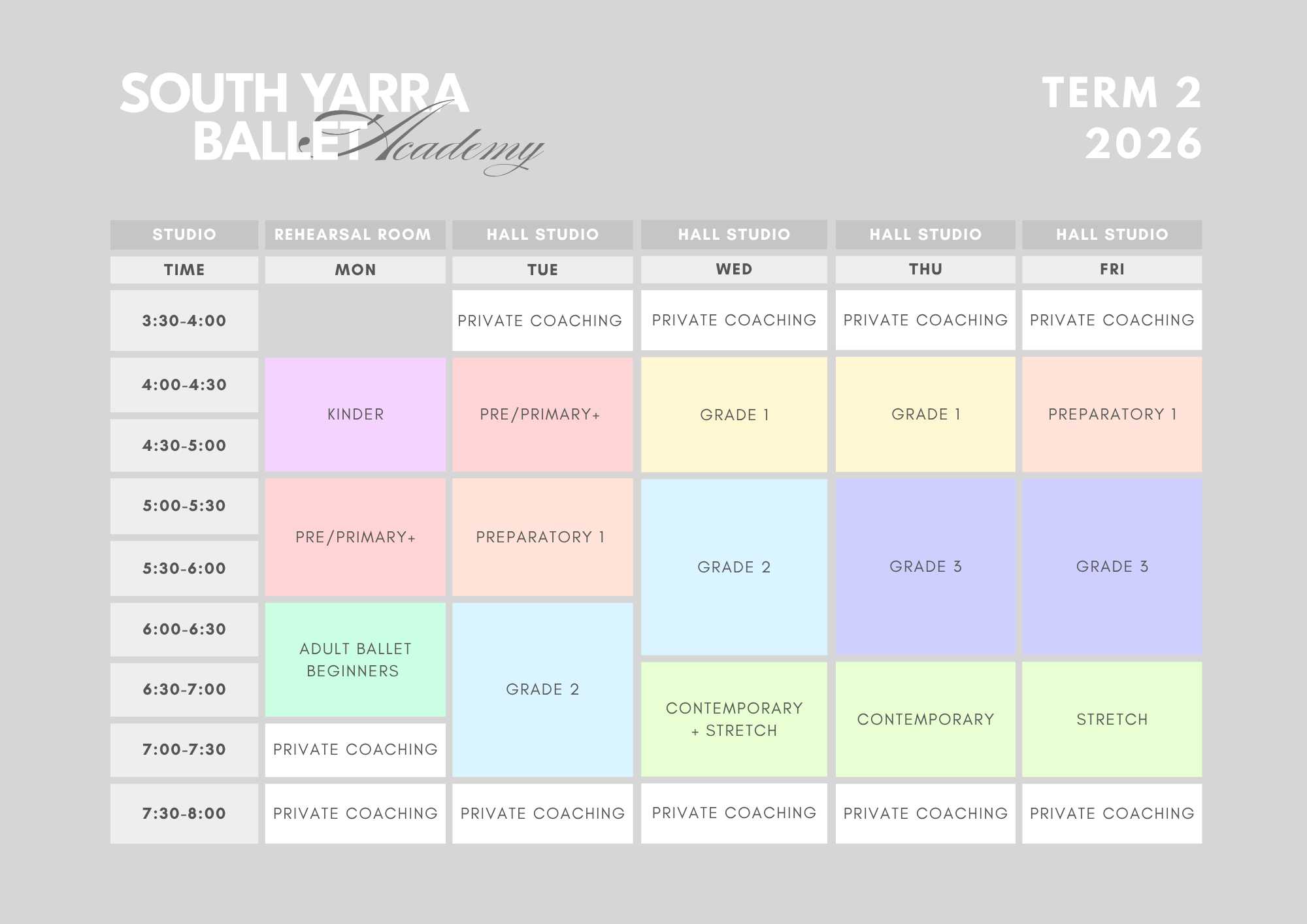 syba term 1 timetable